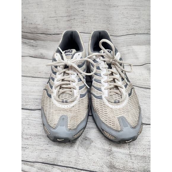 Nike Air Max Torch 4 Men Size 10 White Grey Running Shoes 343846-100 main image 5